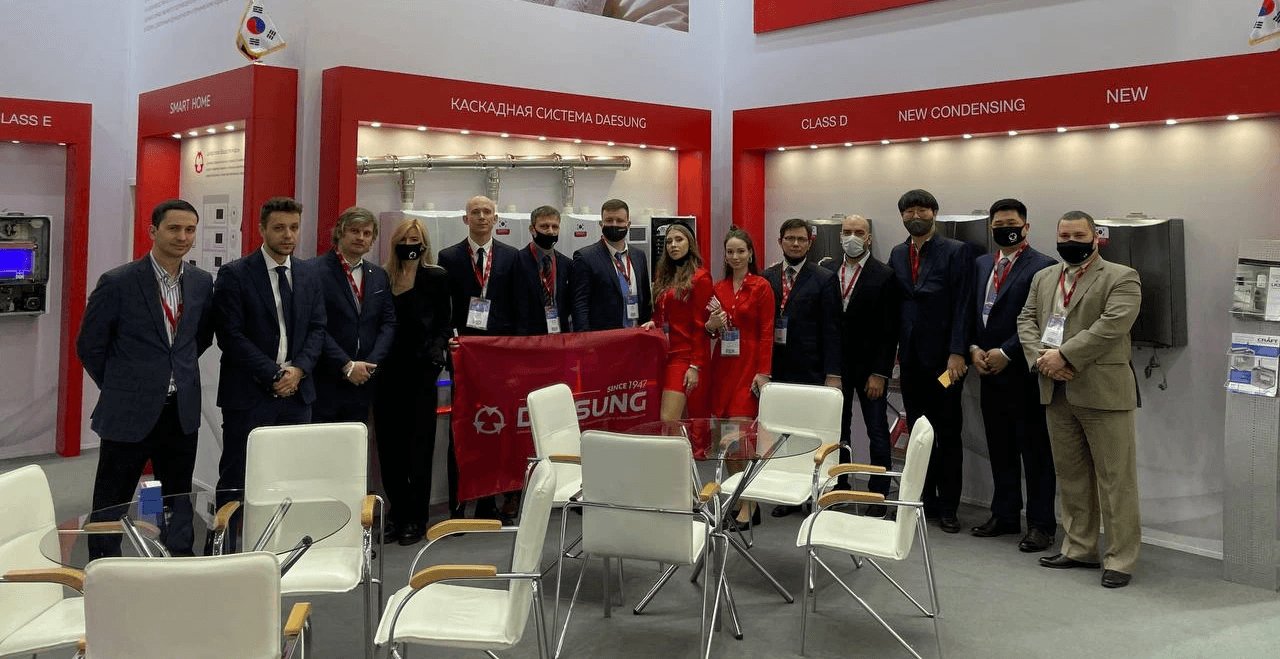 Встреча партнёров Daesung на Aquatherm Moscow 2022